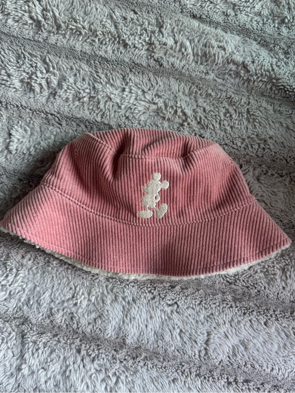 Disney Pink Corduroy Bucket Hat